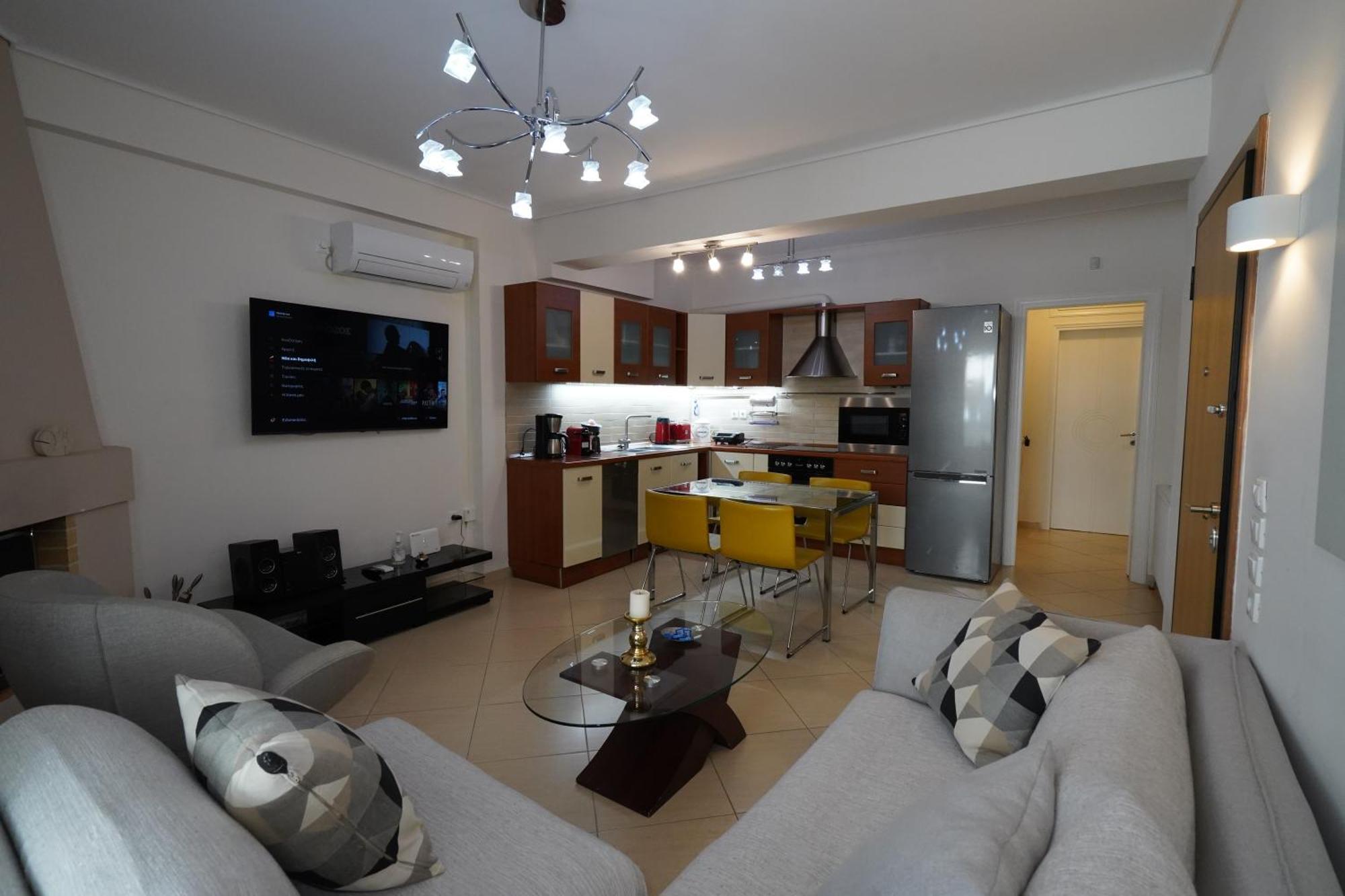 Garden Apartment Next To The Mall -Private Parking Ateny Zewnętrze zdjęcie