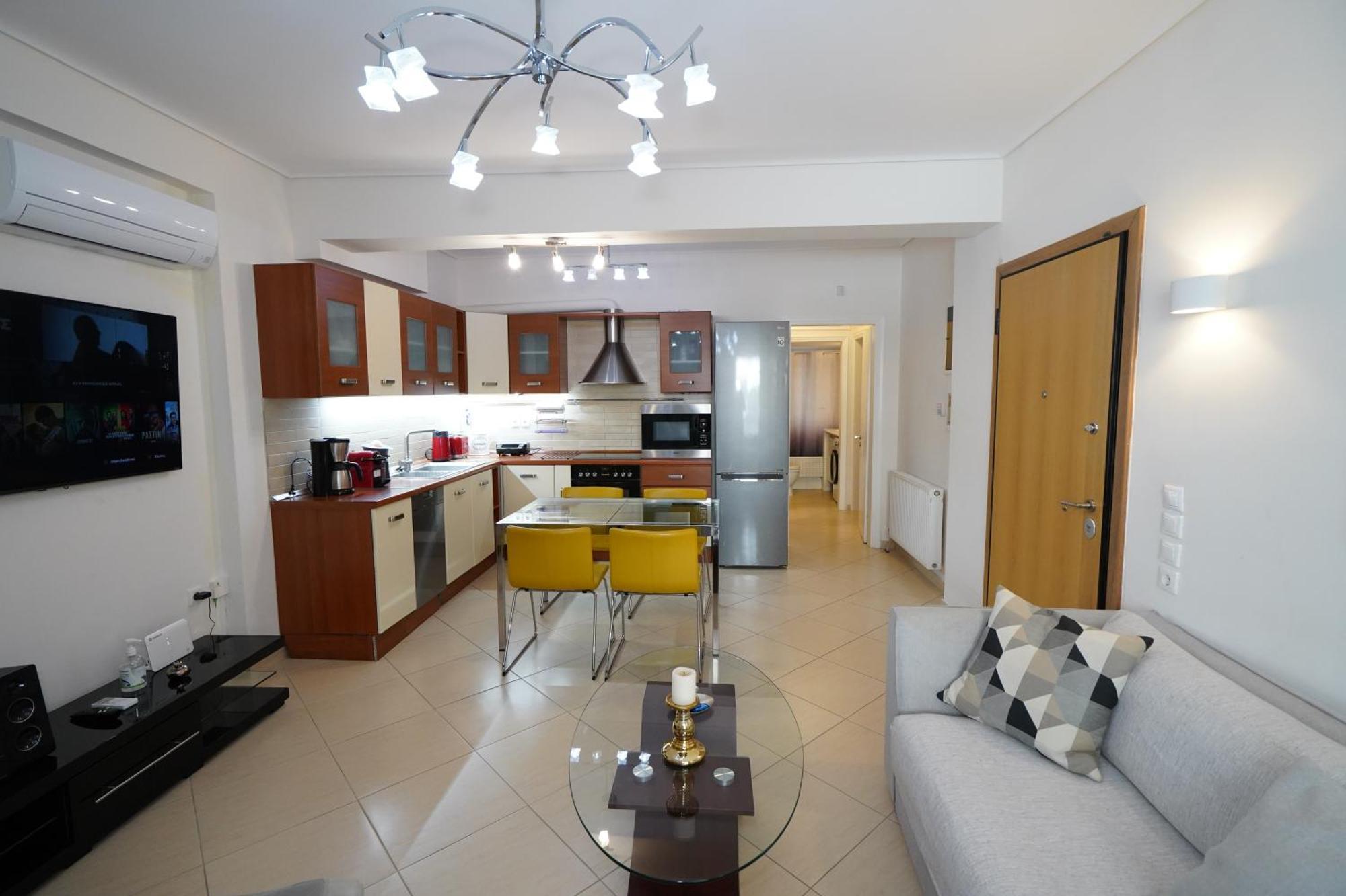 Garden Apartment Next To The Mall -Private Parking Ateny Zewnętrze zdjęcie