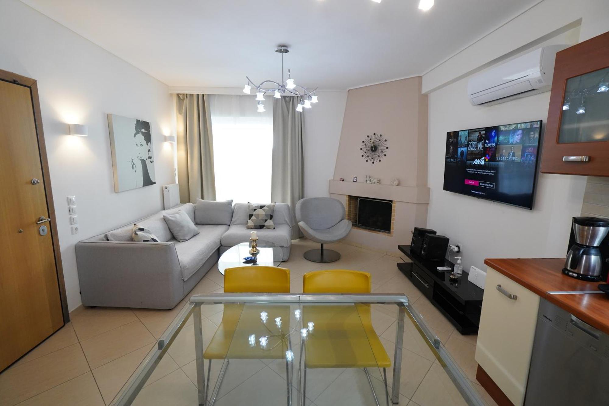 Garden Apartment Next To The Mall -Private Parking Ateny Zewnętrze zdjęcie