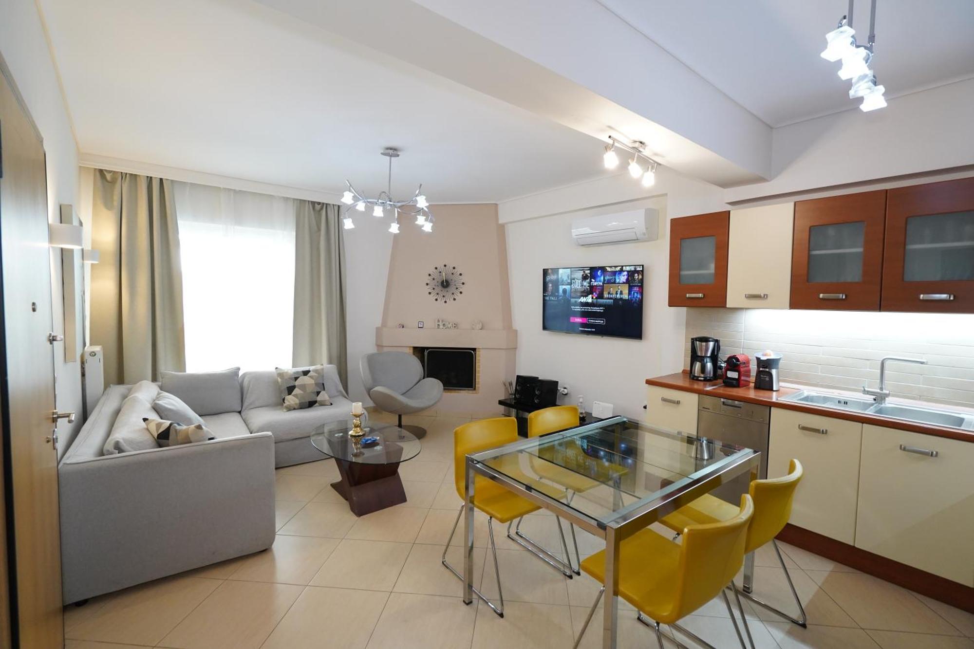 Garden Apartment Next To The Mall -Private Parking Ateny Zewnętrze zdjęcie